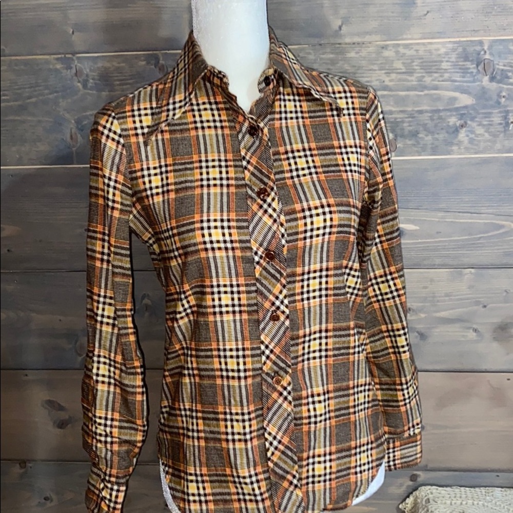 70’s Rad Plaid Shirt - image 4